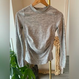 Athleta, Foresthill Ascent Top, Heather Grey, Size Small.  Worn Once